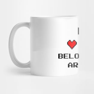 My heart belongs toArt3mis Mug